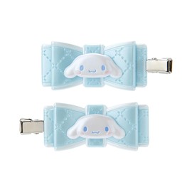 Sanrio Bangs Clip Quilt Ribbon Hair Clip Cinnamoroll Cinnamoroll 1.0 x 2.2 x 0.3 inches (2.5 x 5.5 x 0.7 cm) Character 027162 SANRIO