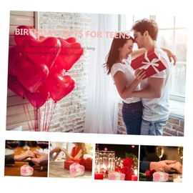 Gadpiparty 4 Boxes Soap Rose Soap Essential Oil Soap Floral Soap Floral Bath Soap Wedding Decoration Rose Petals for Bath Bridal Roses Rose Box Woman