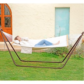 Hammock Stand for Outside, Fits 9-14ft Hammock, 600 lbs Capacity