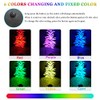 CREPOW Solar Spot Lights Outdoor, Solar Color Changing Lights RGB