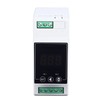 Digital Thermostat 2 Relays Temperature Controller, Rail Installation, Compact and