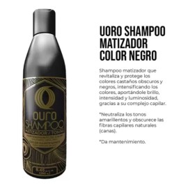 Ouro Shampoo Matizador Negro 250 Ml