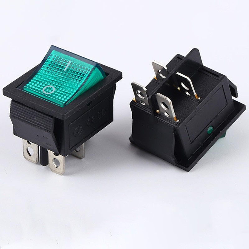 Polar Refrigeration Main Rocker On-Off Switch 16A illuminated 4 Pin