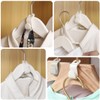 Pack of 50 Clothes Hangers, Space-saving, Clothes Hangers, Connecting Hooks,