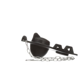 Fluidmaster 506 2-Inch Universal Flexible Frame Toilet Flapper , Black