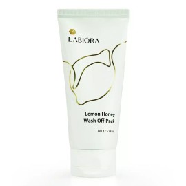 Labiora 라비오라 레몬 허니 워시오프 팩 150g, 1개 Laviole Lemon Honey Wash-Off Pack 150g, 1 piece