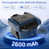 BEE&FLOWER Card Shuffler 2600mAh Rechargeable Auto-Stop Automatic Card Shuffler Low