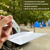 Car Windshield Sticker, Windshield Applicator, Clear Window Cling for Car