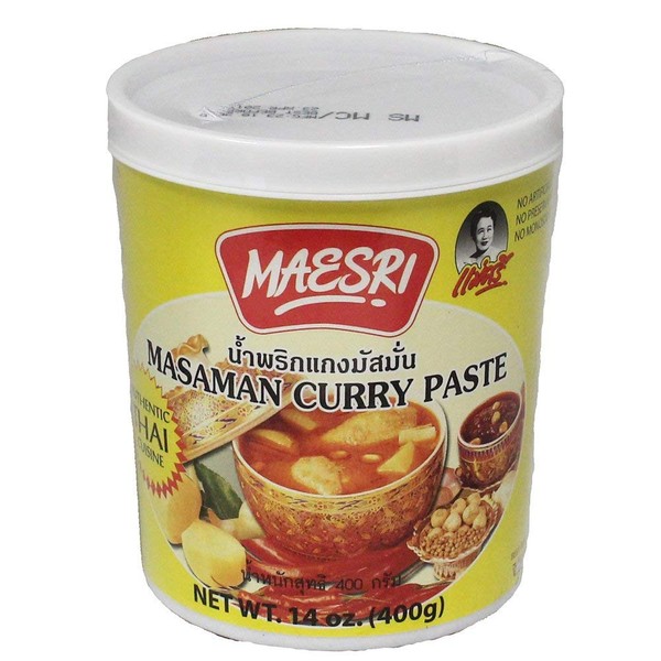 Maesri Masaman Curry Paste 14oz, 2 Pack