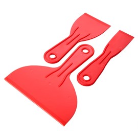 3 Pcs Putty Knife,Flexible Plastic Paint Scraper Tool for Spackling,Spreader, Spackle, Putty Knife Scraper, Tamale Spreader Tool 3-Pack: 1-1/2", 3", 6", 3 Pcs Putty Knife