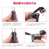 ZHEGE TSA Lock, Cable Lock, Four Digit Padlock, Dial Type,