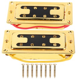 Pickup Guitar Bass Parts Lightweight Musical Instrument Accessories Silver 12K Resistance(Golden BBT 4-String Bass 8 Magnetic Column Pickup)