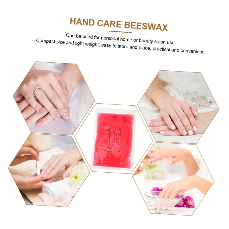 Beavorty 1pc Nail Art Hand Wax Premium Beeswax for Hand