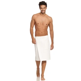 Vossen Will-L Men's Sauna Kilt White One Size