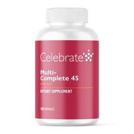 Celebrate Vitamins Multi-Complete, 45mg Iron – Daily Bariatric Multivitamin for Sleeve Gastrectomy and Gastric Bypass Surgery Patients – Essential Vitamins & Minerals (180 Capsules)