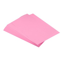 sourcing map 125 Sheets A4 Colored Print Copy Paper Origami Paper Printer Paper 80gsm for Printing, Document Copying, Art Craft, Pink