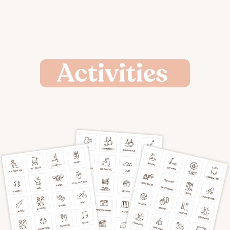Second Scout Tile Labels, Blank Erasable