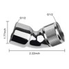 KWODE Shower Elbow Adapter for Shower Head 45°Female to Female