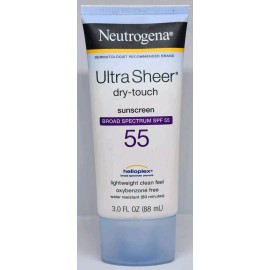 Neutrogena Ultra Sheer Dry-Touch Water Resistant Sunscreen SPF 55 Lotion 02/2025