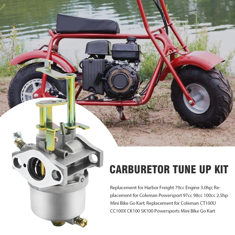 JUUDDENPARTS Carburetor Tune Up Kit Replacement for Coleman CT100U CC100X