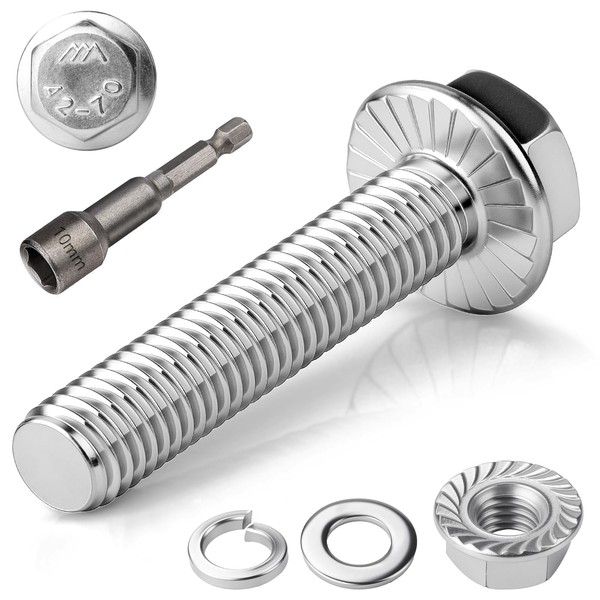 TXXATX M6 Hex Screws M6 x 30 mm Pack of