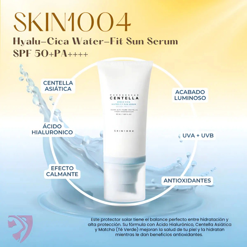 Skin1004 Madagascar Centella Hyalu-cica Water-fit Sun Serum