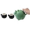 HAKONE YOSEGI HAKONE YOSEGI Frog Teapot & Cup Set, Japanese