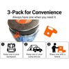 3-Pack Canister Opener Tool Compatible with BearVault Food Containers, Leverage