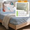 DGMI Pack of 4 Bed Sheet Holders with Closure Strips,