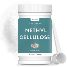 3.52 oz Methylcellulose Powder, Pure Methylcellulose Powder, Methylcellulose Suitable for Making Ice Cream, Cake, Yogurt, Candy and More