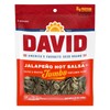 David Jumbo Roasted and Salted Jalapeno Sunflower Seeds, 5.25oz, 12ct