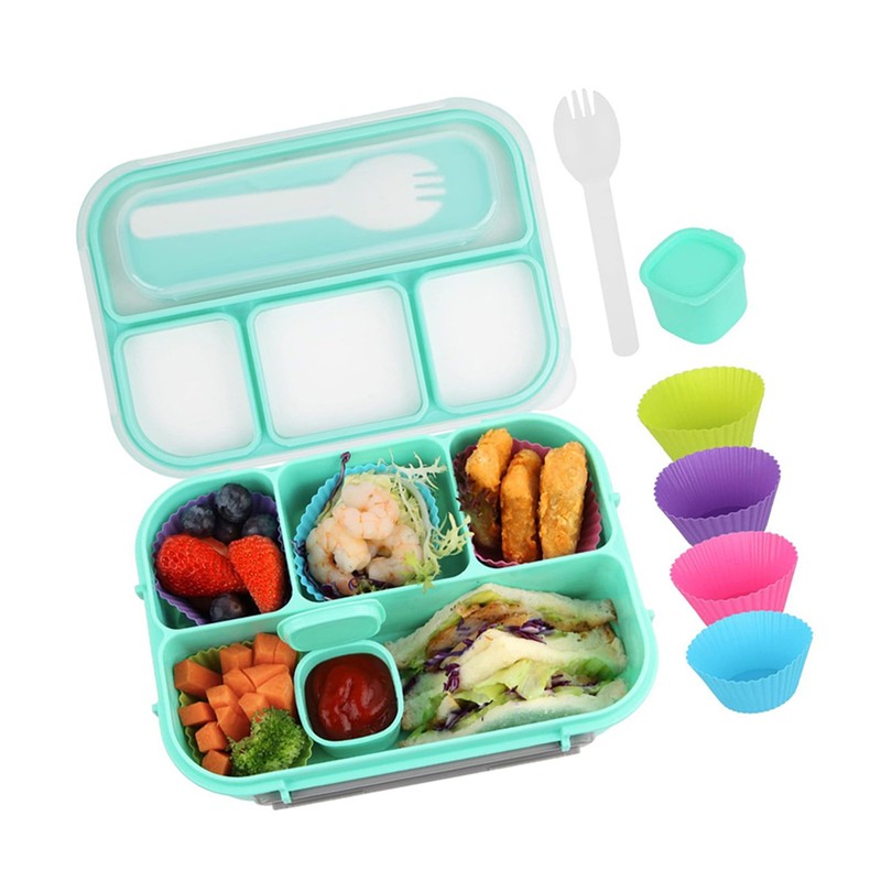 7Pcs Box Set for Adults & Kids, Lunch Box with