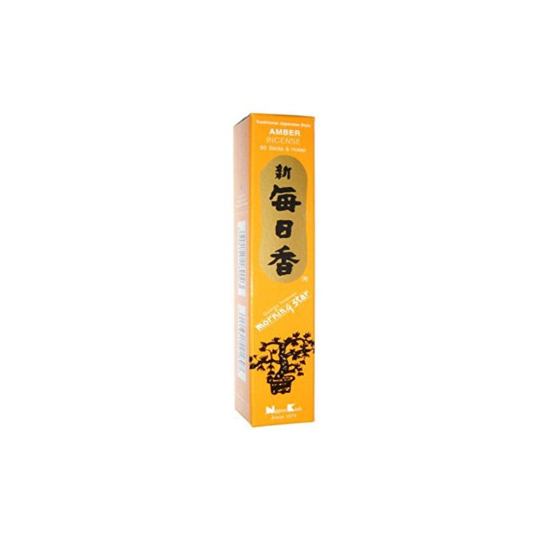 Amber Morning Star Quality Japanese Incense by Nippon Kodo -