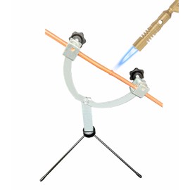 Copper Pipe Welding Tool, Welding Bracket for HVAC Repair,Copper Pipe Welding Bracket,One-Person Operation, Anti-Shake Design for Secure Welds, Adjustable Angles, Compact Portable Welding Kit