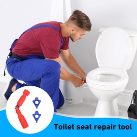 XCSJ Toilet Seat Assembly Tool Universal Toilet Seat Installation Key Toilet Seat Repair Key Toilet Seat Key Professional Toilet Seat Repair Tool 0.4/0.5/0.67