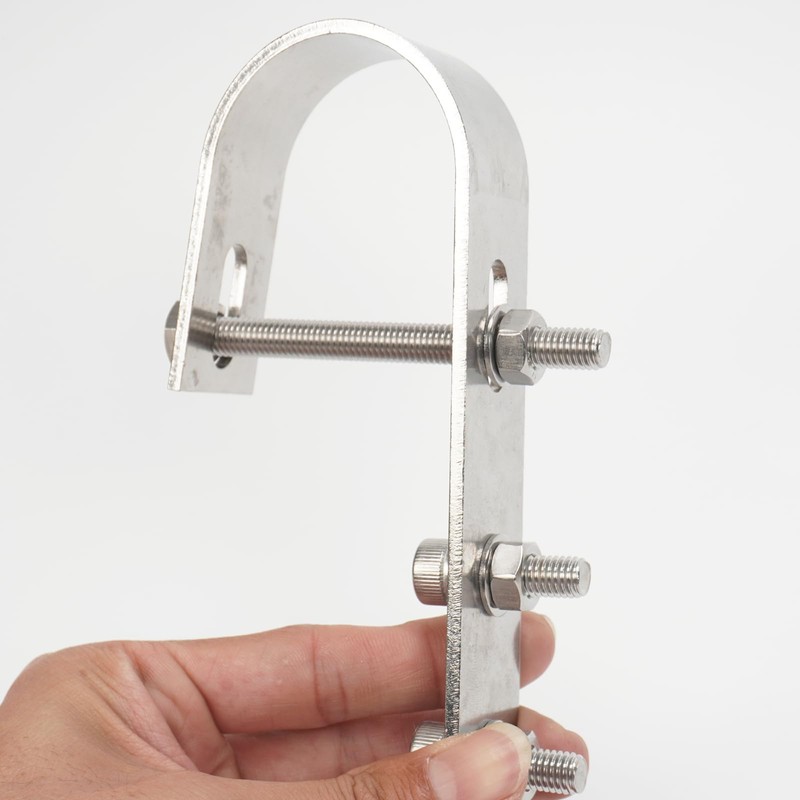 Globooluek Solar Panel Hooks Stainless Steel Solar Panel Holder Brackets