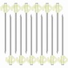 WELANE Eavy Duty Tent Stakes, 12PCS Luminous Aluminium Tent Pegs