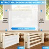Spaceany Retractable Safety Baby Gate or Mesh Dog Gate,Durable Portable