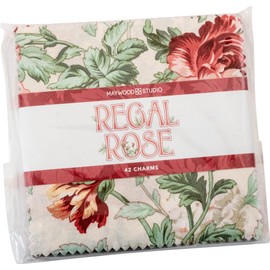 Regal Rose Charm Pack 42 5-inch Squares Maywood Studio