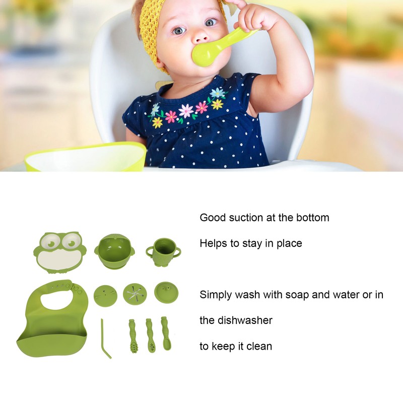 Baby Led Weaning Supplies Owl Shape Teether Safety Strong Suction