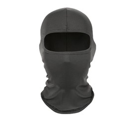 AIMALL Balaclava Face Mask UV Protection for Men Women Ski Motorcycle Running Riding - Breathable Quick-Dry Fabric Black