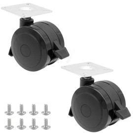 Locking Caster Wheels for Weber Spirit 200/300 Series Gas Grills, Pack of 2