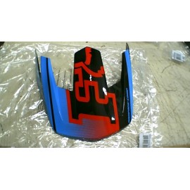 FOX RACING HELMET REPLACEMENT VISOR PEAK - RAMAGE COMP - IMPERIAL BLUE