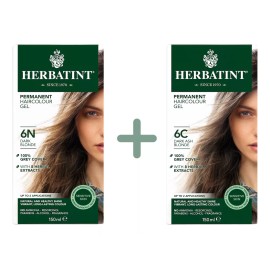 Herbatint 6n+6c Rubio Oscuro+castaño Oscuro Cenizo Pck 2pzas