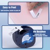 5 Packs Replacement for Dymo LetraTag Label Maker Tape Refills