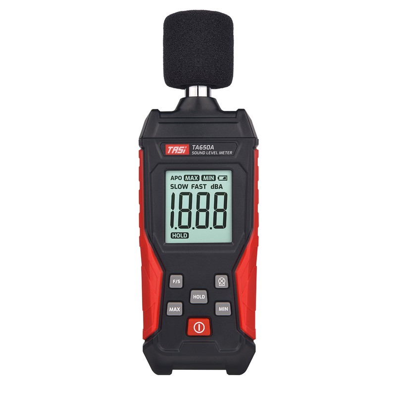 TASI TA650A Digital Sound Level Noise Meter Measurement 30-130dB Decibel