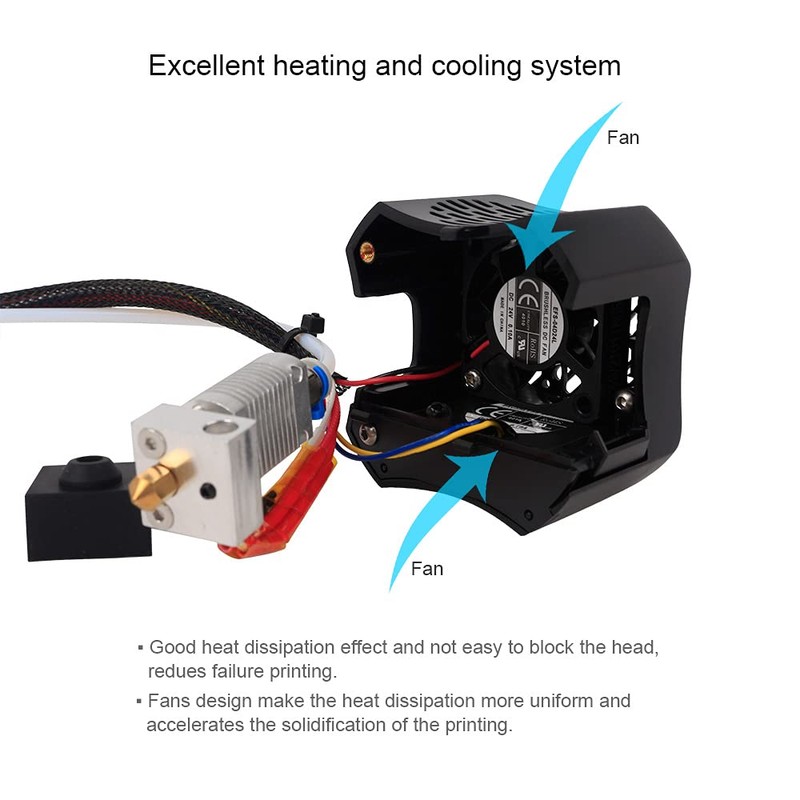Creality Original Ender 3 V2 Extruder Assembled MK8 Hotend Kit
