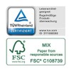 PAPSTAR 10 Untertöten, Pappe, pur, rund, Ø 30 cm, weiß