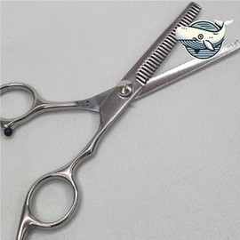 Professional Barber Stainless Steel Thinning Scissors - WFHKAE7 / 미용용 스테인리스 숱치기 가위 이발 틴닝 전문-WFHKAE7