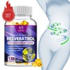120 Resveratrol Capsules 1600mg - Quercetin - Anti-Aging Metabolism Support, 2 Count, 120 Tablets / 레스베라트롤 캡슐 120개 1600mg - 케르세틴 - 노화 방지 신진대사 지원, 2개, 120정